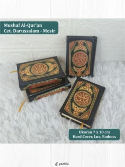 Mushaf Daarus Salaam Mesir Ukuran 7 x1 10 (Hardcover)